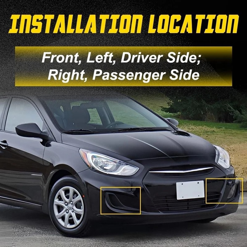 Premium Front Bumper Side Brackets LEFT RIGHT For Optimal Performance 6