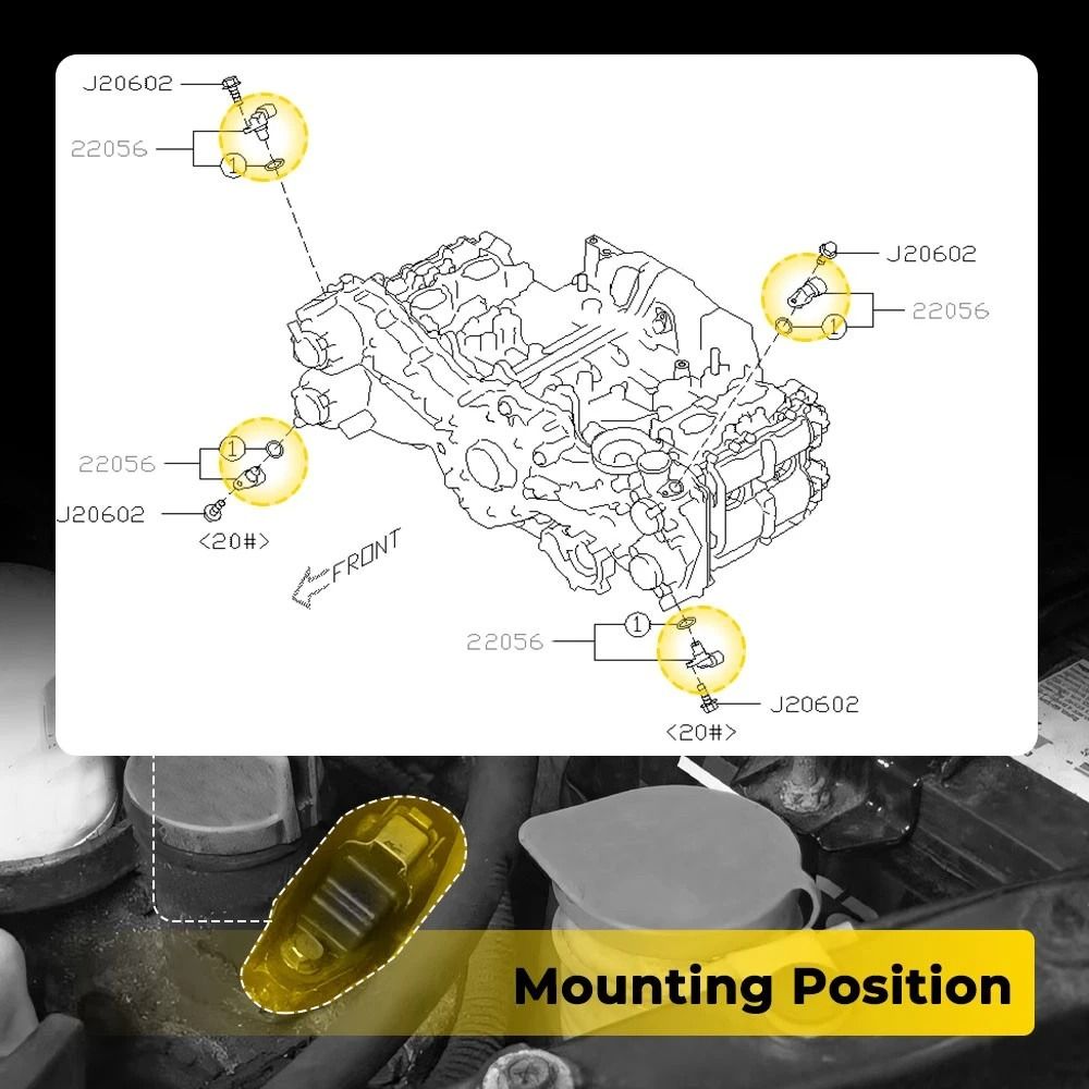 Replacement Engine Camshaft Position Sensor Stable Performance Perfect Fitment 8