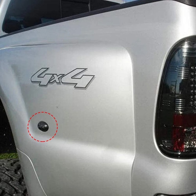 Dually Bed LED Light Kit Smoke LED Side Fender Marker Lights Amber And Red 9