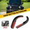 Jeep Wrangler JK Water Rain Diverters Gutter Extension Prevents Water Overflow 9