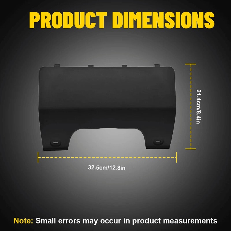 Premium Car Rear Bumper Towing Cover Hook Trim Cap Easy Installation 2