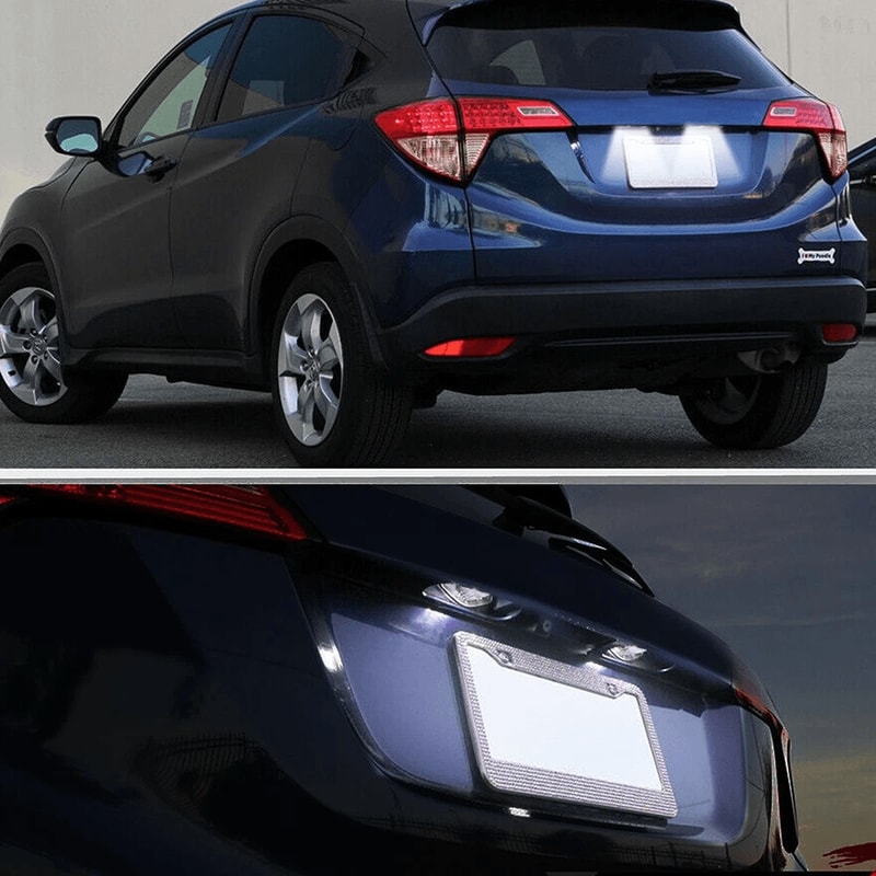 Honda LED License Plate Light Lamp White Bulb Upgrade 9