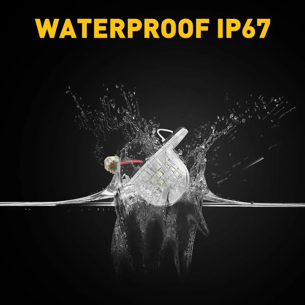 Honda LED License Plate Light Lamp White Bulb Upgrade 3