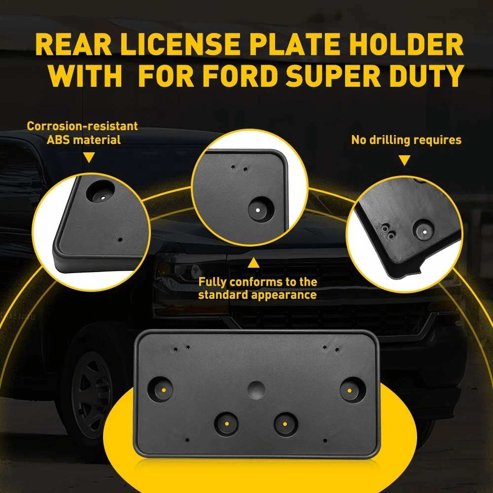 EOE Front License Tag Plate Frame Bracket 6