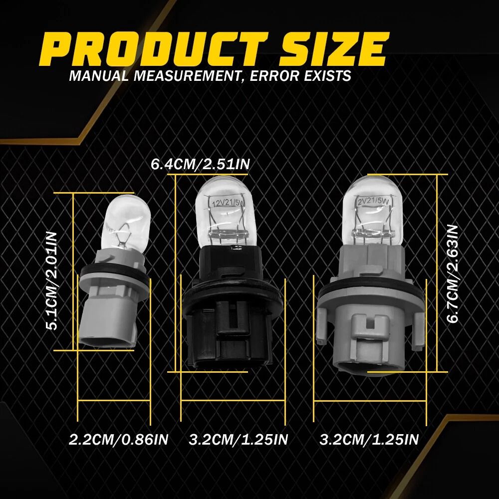 Bulbs Sockets For Tail Lights Brake Reverse Signal Stable Performance Easy Installation 2