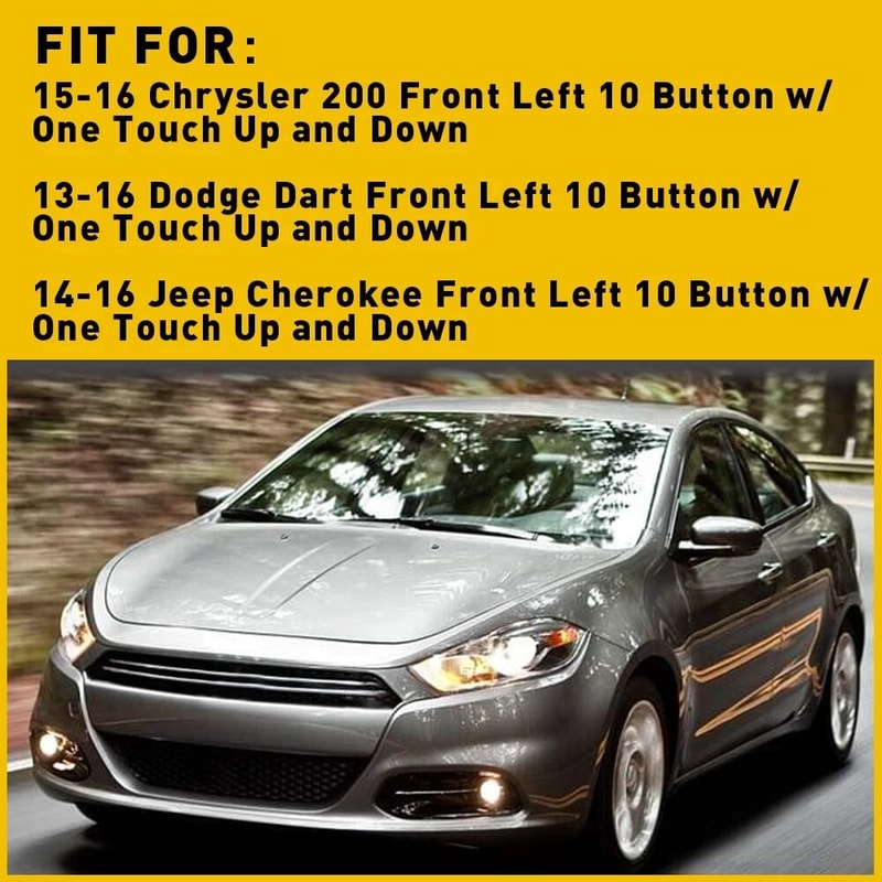 Window Control Switch Power Window Switch Replacement Perfect Fit Reliable Control For Smooth Windo