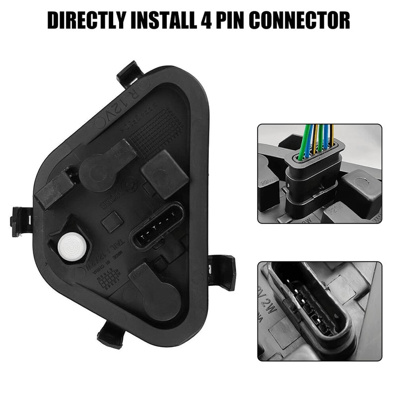 Right Bulb Socket For Rear Tail Light Panel Stable Performance Easy Installation Plug Play 5