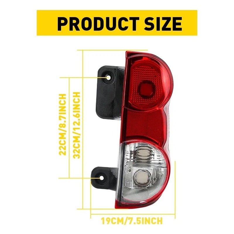 Passenger Side Right Tail Light Rear Assemblies Lamp Plug And Play Durable Easy Install 7