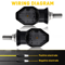 Waterproof Motorcycle Turn Indicator Amber LED Blinker Light High Brightness Universal Easy Install 2