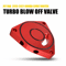 HighPerformance Turbo Blow Off Valve Spacer Red BOV Plate CNCMachined Aircraft Aluminum Coupe Bille 1