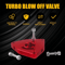 HighPerformance Turbo Blow Off Valve Spacer Red BOV Plate CNCMachined Aircraft Aluminum Coupe Bille 8