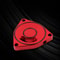 HighPerformance Turbo Blow Off Valve Spacer Red BOV Plate CNCMachined Aircraft Aluminum Coupe Bille 0