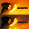 Amber Lens LED Turn Signal Indicator 3wire Motorcycle Blinker Light Motorcycle Signal Light For Bet 2