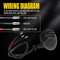 Amber Lens LED Turn Signal Indicator 3wire Motorcycle Blinker Light Motorcycle Signal Light For Bet 4