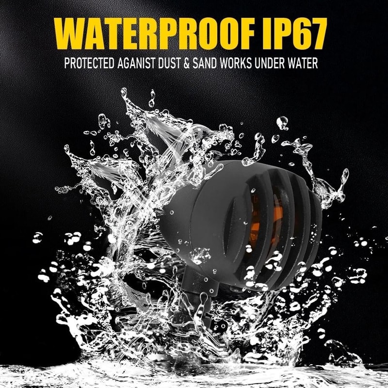 Amber Lens LED Turn Signal Indicator 3wire Motorcycle Blinker Light Motorcycle Signal Light For Bet 6