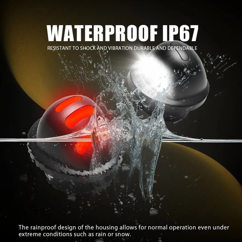 RED TUBE LED License Plate Light Wiring Harness Socket For Vehicles Bright And Reliable 5