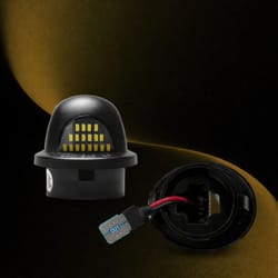 red tube led license plate light, wiring harness socket for vehicles, bright and reliable