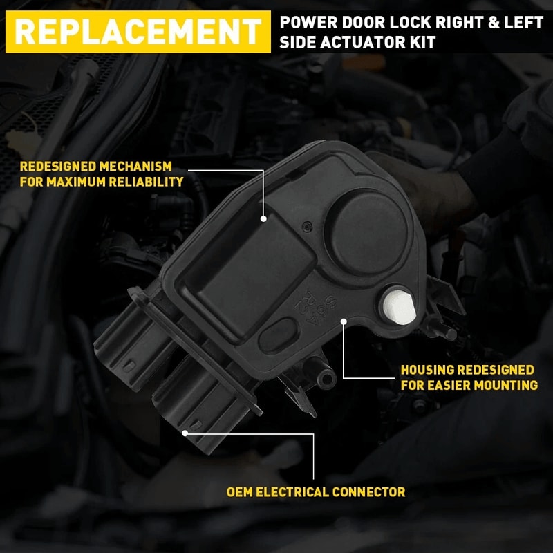 Left Right Power Door Lock Actuators Replacement Locks 4