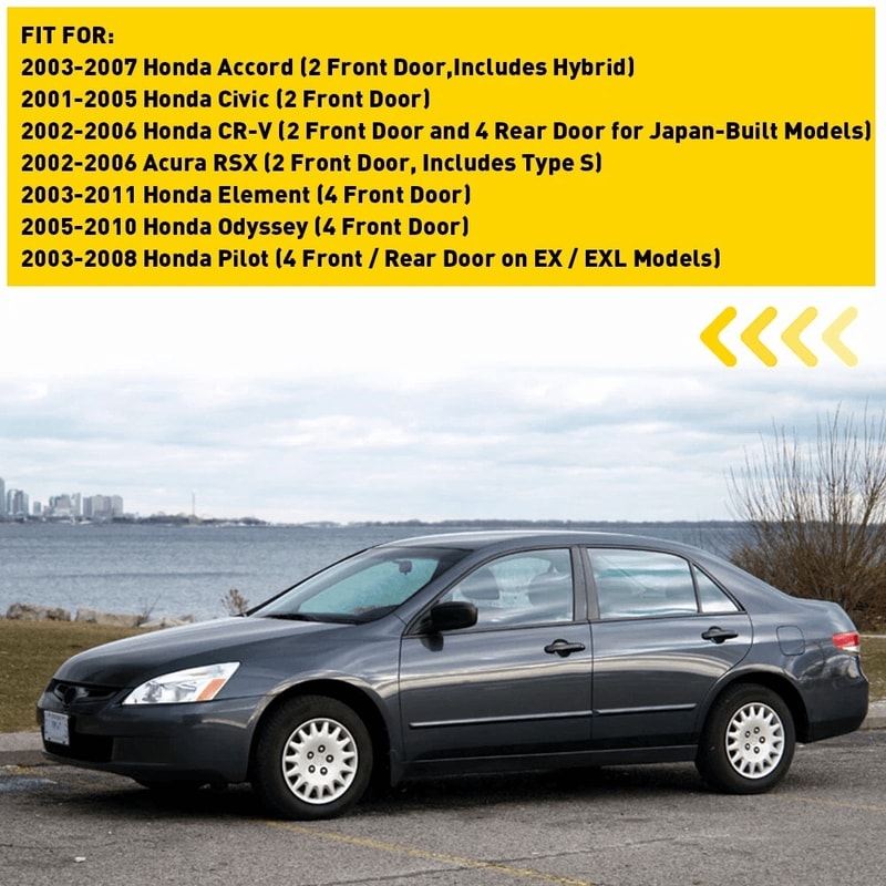 Left Right Power Door Lock Actuators Replacement Locks 7