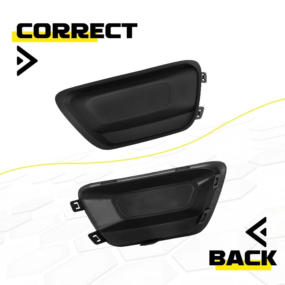 Front Left Side Fog Light Cover Premium Fit For Your Car Enhance Vehicle Look 2