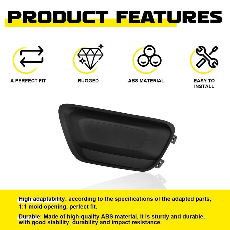 Front Left Side Fog Light Cover Premium Fit For Your Car Enhance Vehicle Look 4