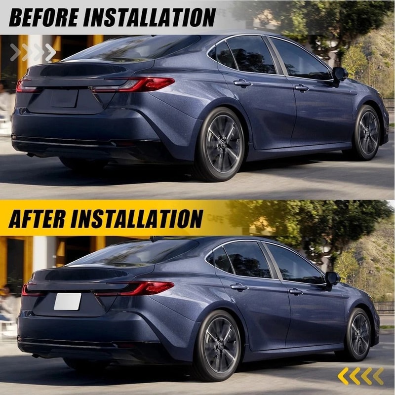 PreCut Vinyl Overlay Tail Light Blackout Tint Durable SelfAdhesive Sticker For Car Taillights Perfe 3