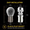 Red LED Stop Turn Signal Brake Tail Light Bulbs EnergySaving Super Bright Easy Install Direct Repla 1