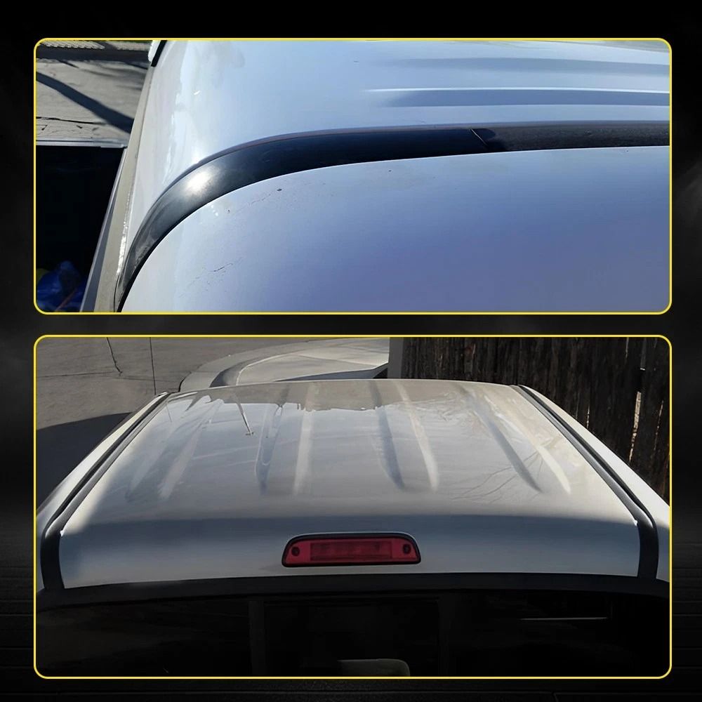 Double Cab RH LH Roof Drip Molding AntiAging Rubber Material Simple Installation Longlasting Durab 8