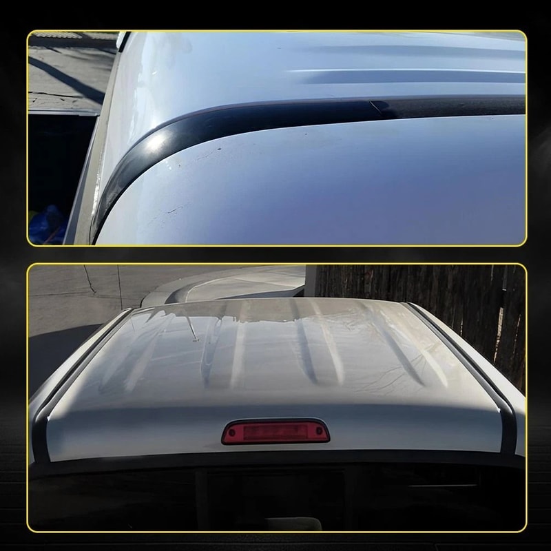 Double Cab RH LH Roof Drip Molding AntiAging Rubber Material Simple Installation Longlasting Durab 8