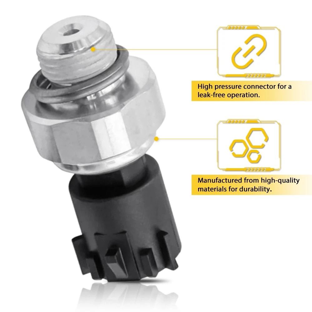 HighQuality Engine Oil Pressure Sensor Switch W Filter Simple Installation Reliable 5