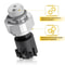 HighQuality Engine Oil Pressure Sensor Switch W Filter Simple Installation Reliable 5