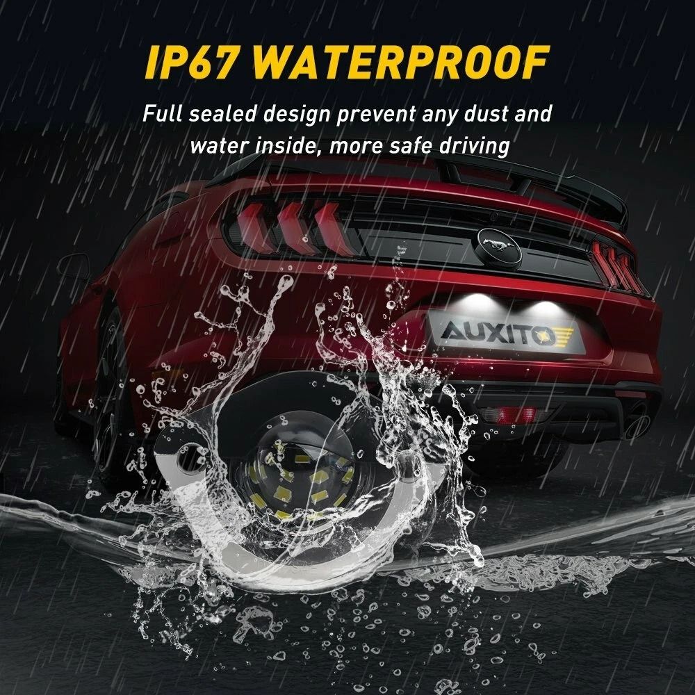 White SMD LED License Plate Light HighQuality Lamp Bright And EnergyEfficient Vehicle Light 3