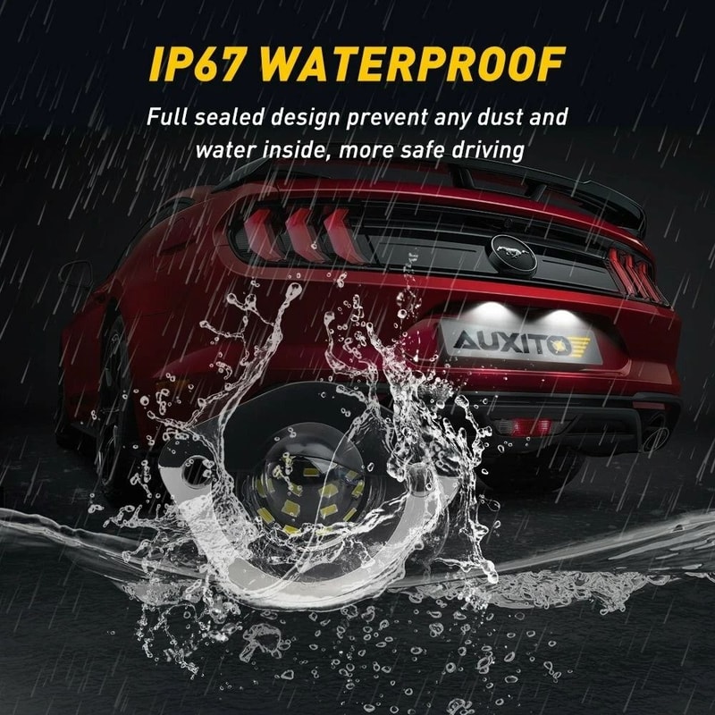 White SMD LED License Plate Light HighQuality Lamp Bright And EnergyEfficient Vehicle Light 3