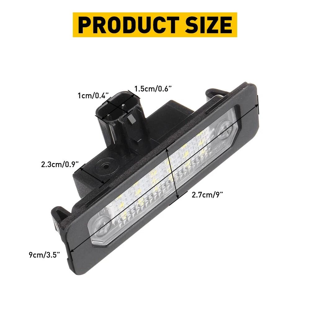 LED License Plate Light Lamp 2