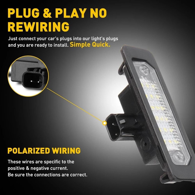 LED License Plate Light Lamp 3