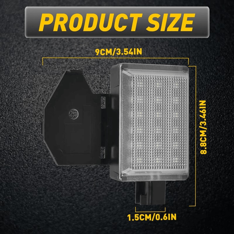 White Hood Courtesy Lamp LED Underhood Light For Car Engine Bay Lighting Upgrade 11