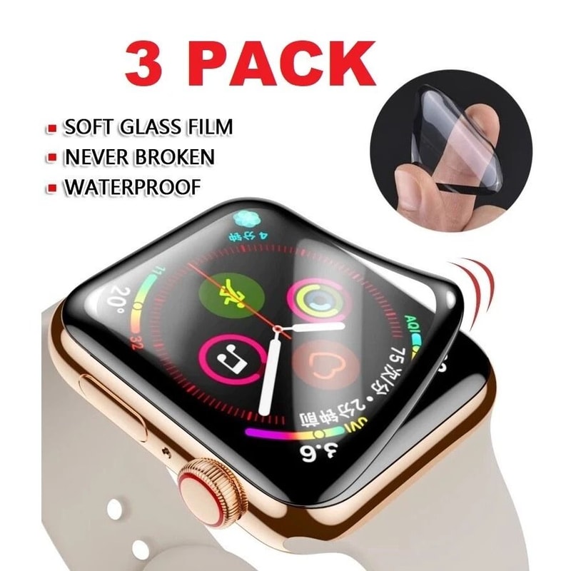 Apple Watch TPU Screen Protector Full Coverage IWatch Case Transparent High Transparency 1