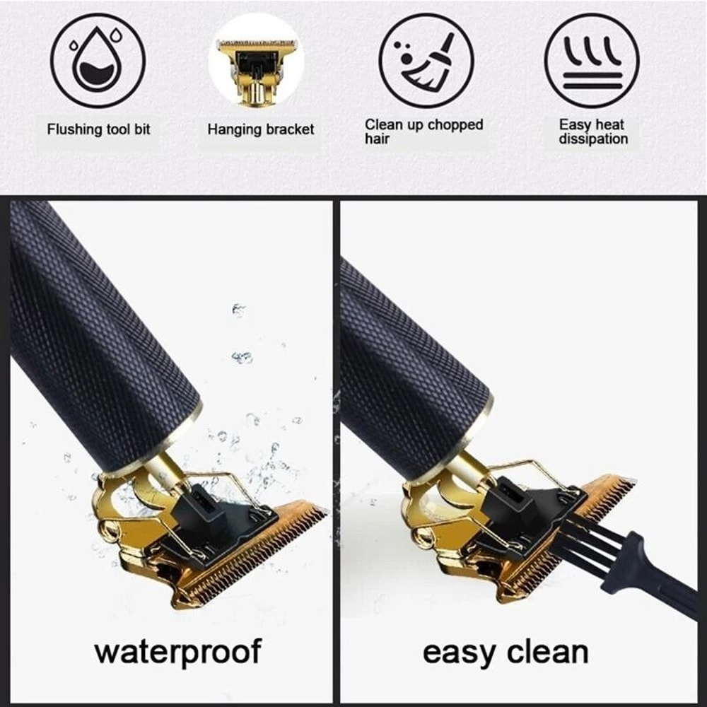 Cordless Barber Shaving Machine Professional Trimmer Hair Clippers For Beard And Hair Cutting Batte