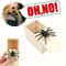 Hidden In Case Trick Wooden Prank Spider Scare Gag Toy For Ultimate Scare Fun Play Joke Gift 1