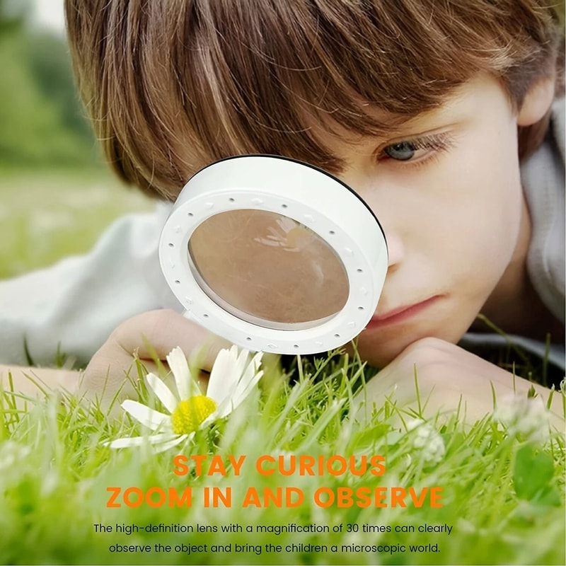 Illuminated Magnifier Jumbo Handheld Magnifying Glass W 12 Bright LED Light Ideal For Seniors Readi 4