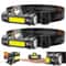 Waterproof LED Headlamp USB Rechargeable Head Light LED Headlight Flashlight For Camping Hiking And 11