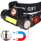 Waterproof LED Headlamp USB Rechargeable Head Light LED Headlight Flashlight For Camping Hiking And 8