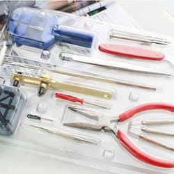 effortlessly repair your watch with this back opener kit. includes band pin strap link remover tools, perfect for diy