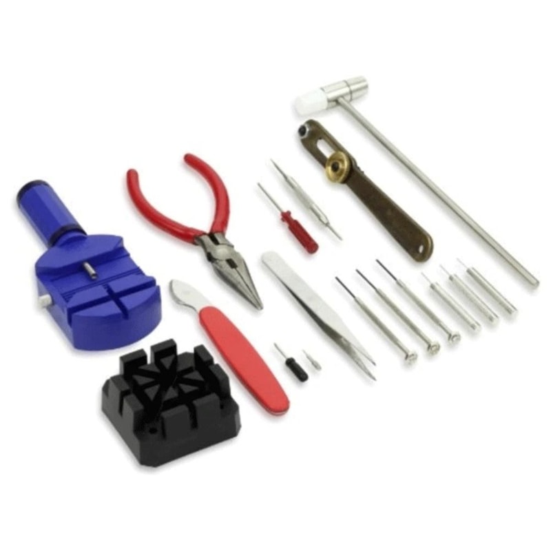 Effortlessly Repair Your Watch With This Back Opener Kit Includes Band Pin Strap Link Remover Tools 4