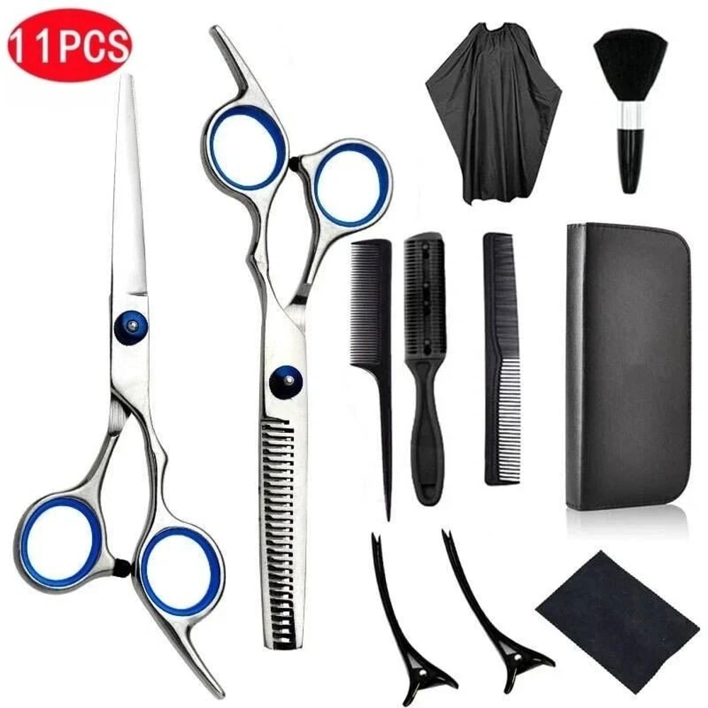 Thinning Scissors Barber Set Professional Hair Cutting Shears Salon Hairdressing Set 15
