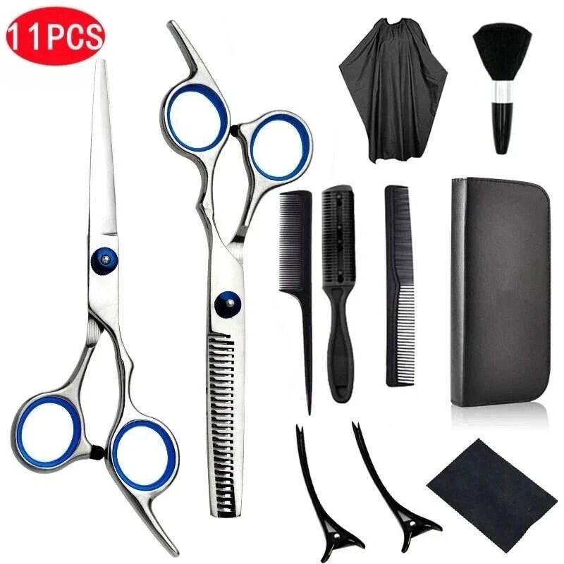 Thinning Scissors Barber Set Professional Hair Cutting Shears Salon Hairdressing Set 15