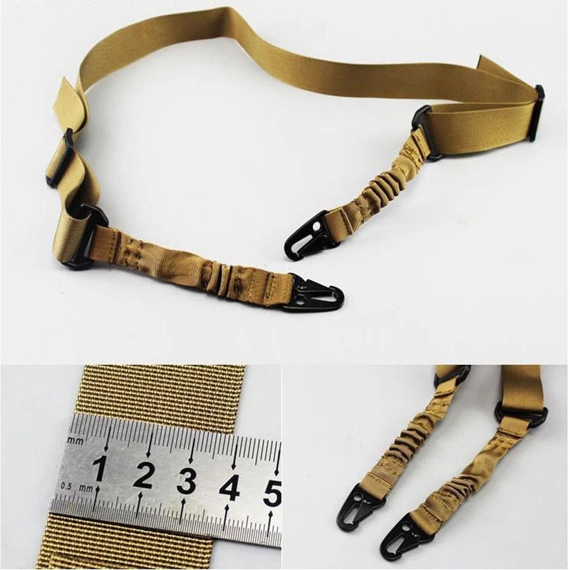 Rifle Gun Sling With QD Buckle Tactical Two Point Sling Strap For Maximum Comfort And Durability 1