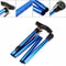 Adjustable Folding Cane Walking Stick Collapsible Travel Hiking Stick Lightweight Aluminum 3