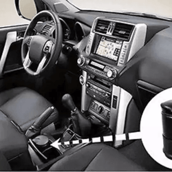 led auto car ashtray for truck, cigarette smoke ash cylinder holder, home/office essential, practical and stylish car