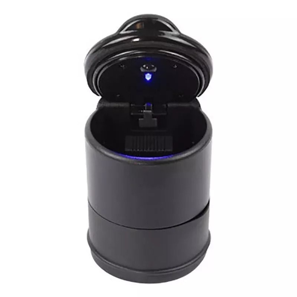 LED Auto Car Ashtray For Truck Cigarette Smoke Ash Cylinder Holder HomeOffice Essential Practical A